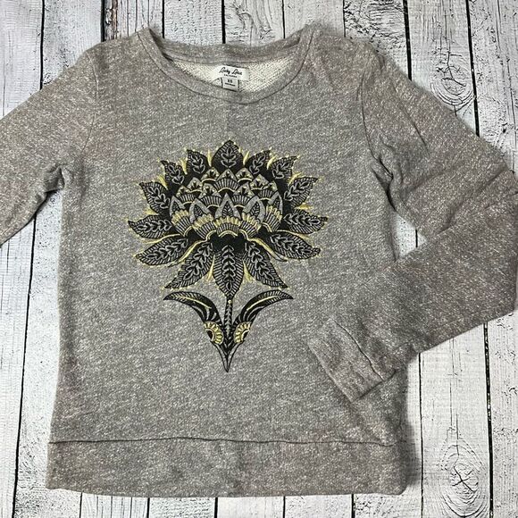 LUCKY BRAND LUCKY LOTUS  Sweatshirt - Picture 1 of 3